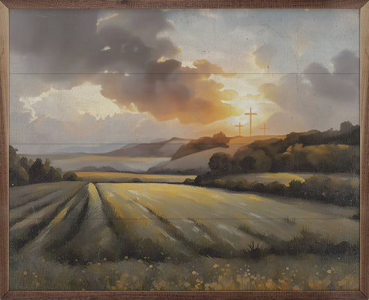Three Crosses: 20x16