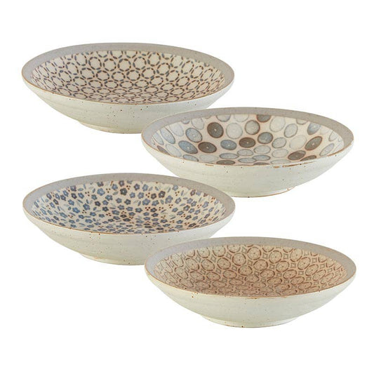 Patterned Plates - Set of 4