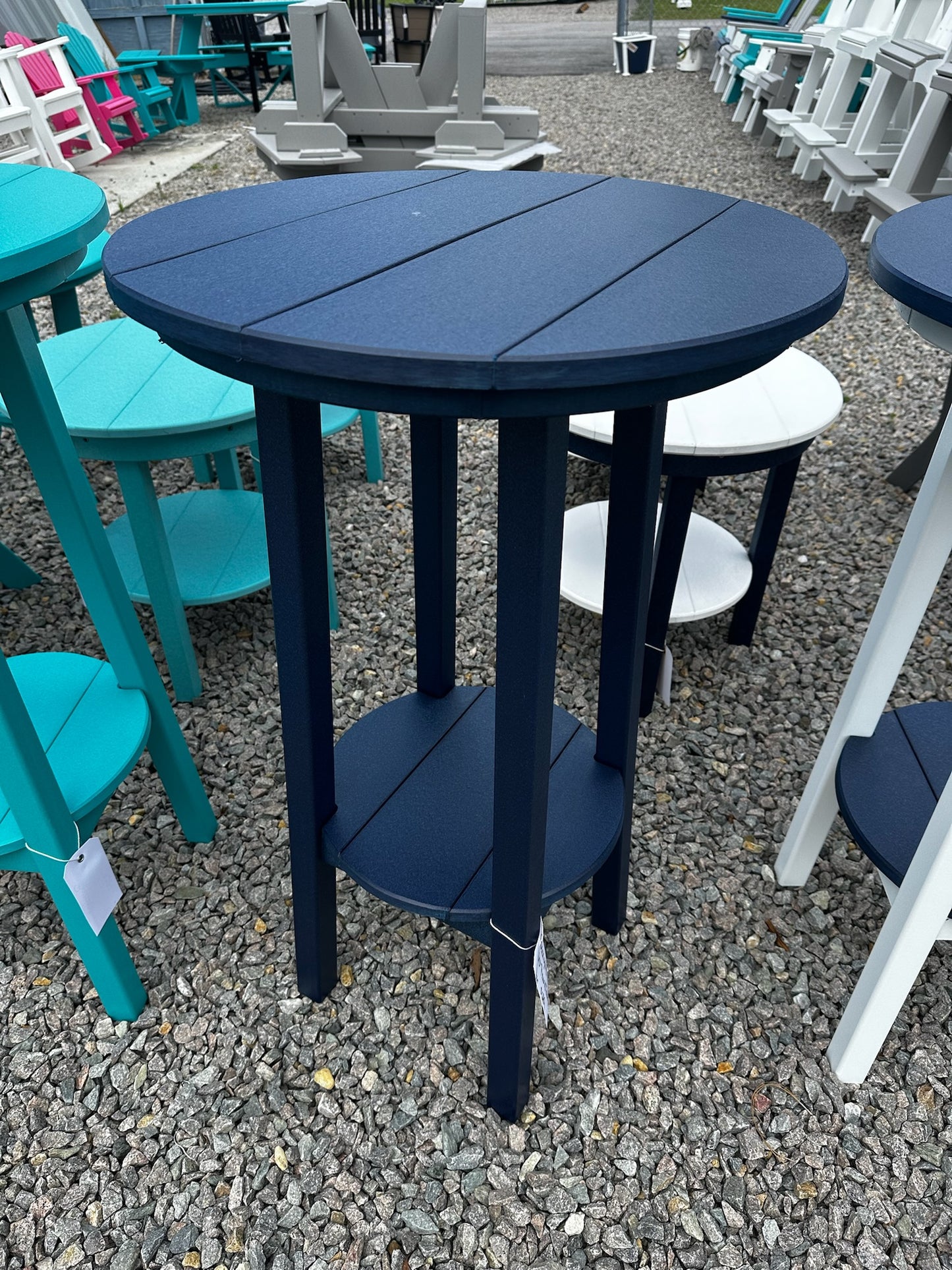 Backyard 20" Round Balcony Table