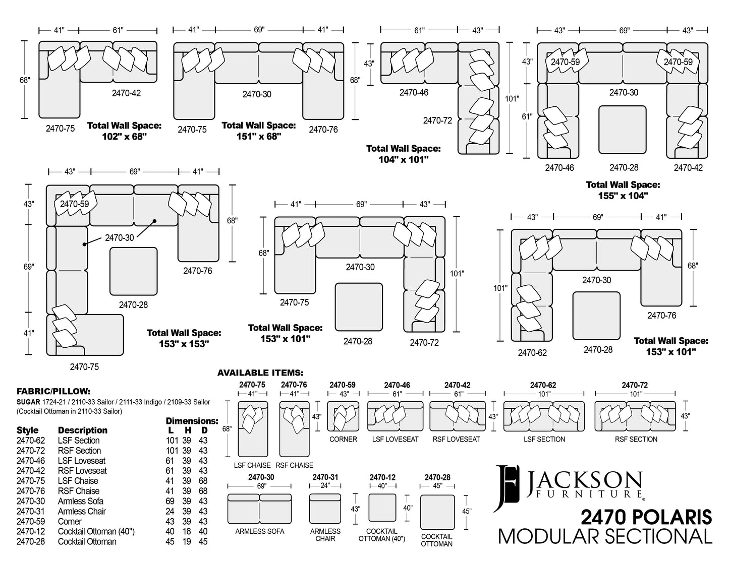 Polaris Modular Sectional