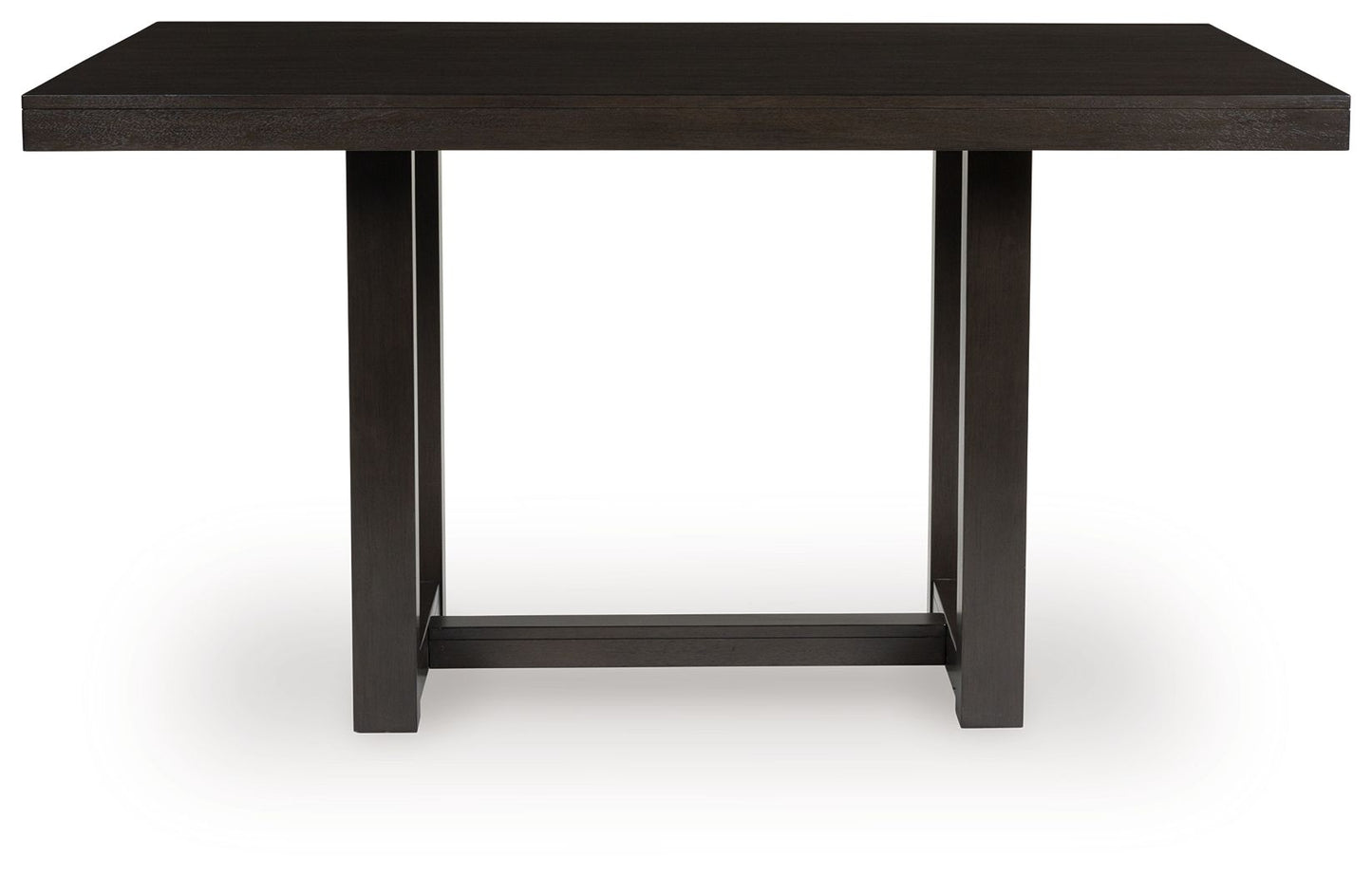 Neymorton - Dark Grayish Brown - Rectangular Dining Room Counter Table