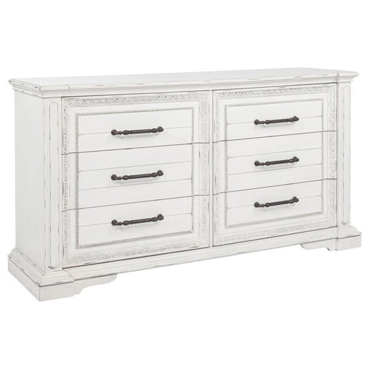 Mckinney - 6-Drawer Bedroom Dresser Cabinet
