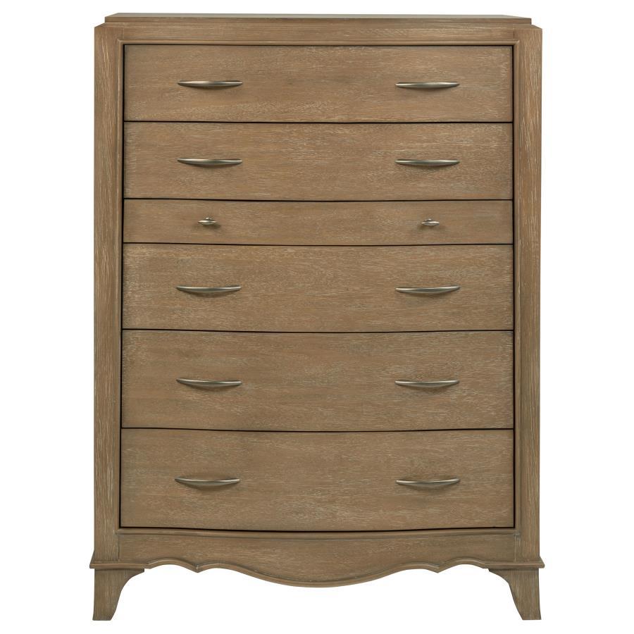 Trenton - 6-Drawer Bedroom Chest Of Drawers - Washed Mango