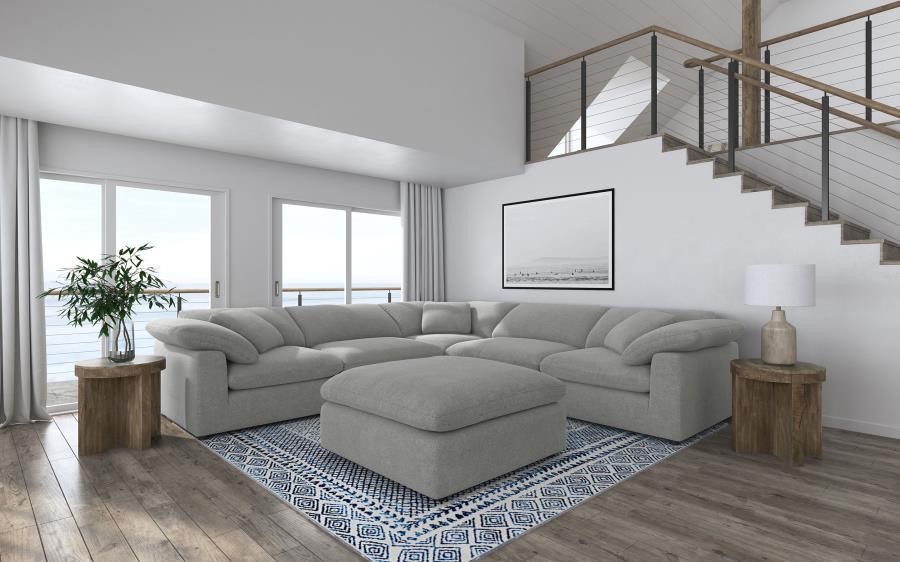 Raleigh - Boucle Upholstered Modular Sectional