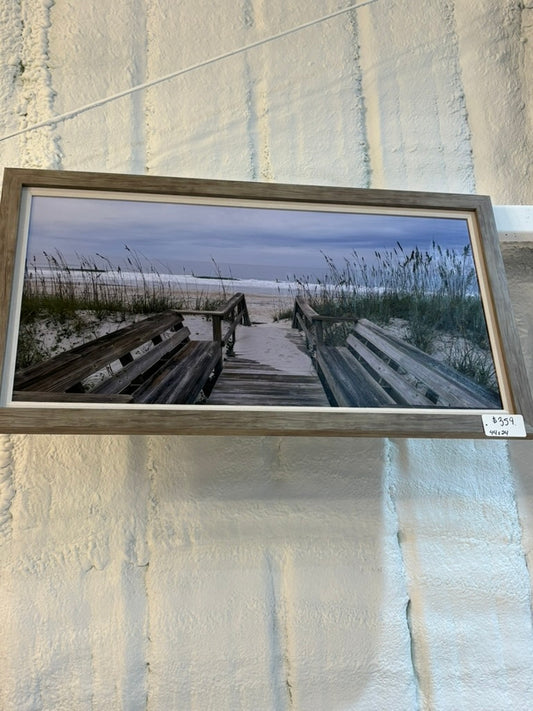 Beach Crossover (small) - Wall Art