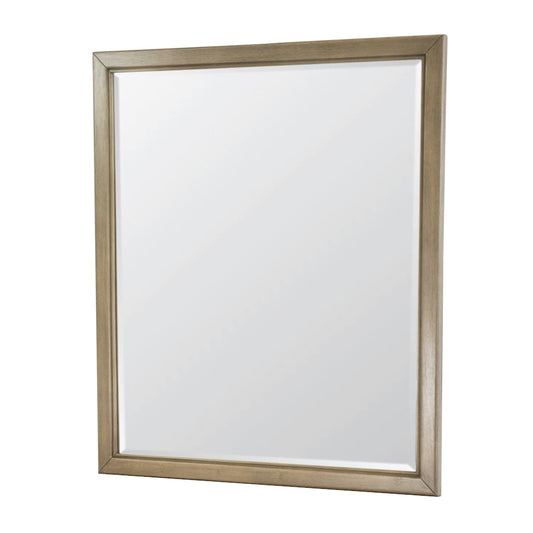 Rio Vista Mirror. Muted Earth Tones and Clay Finish