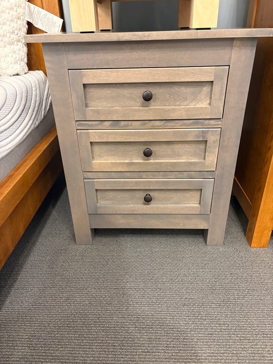 Witmer 3 Drawer Nightstand
