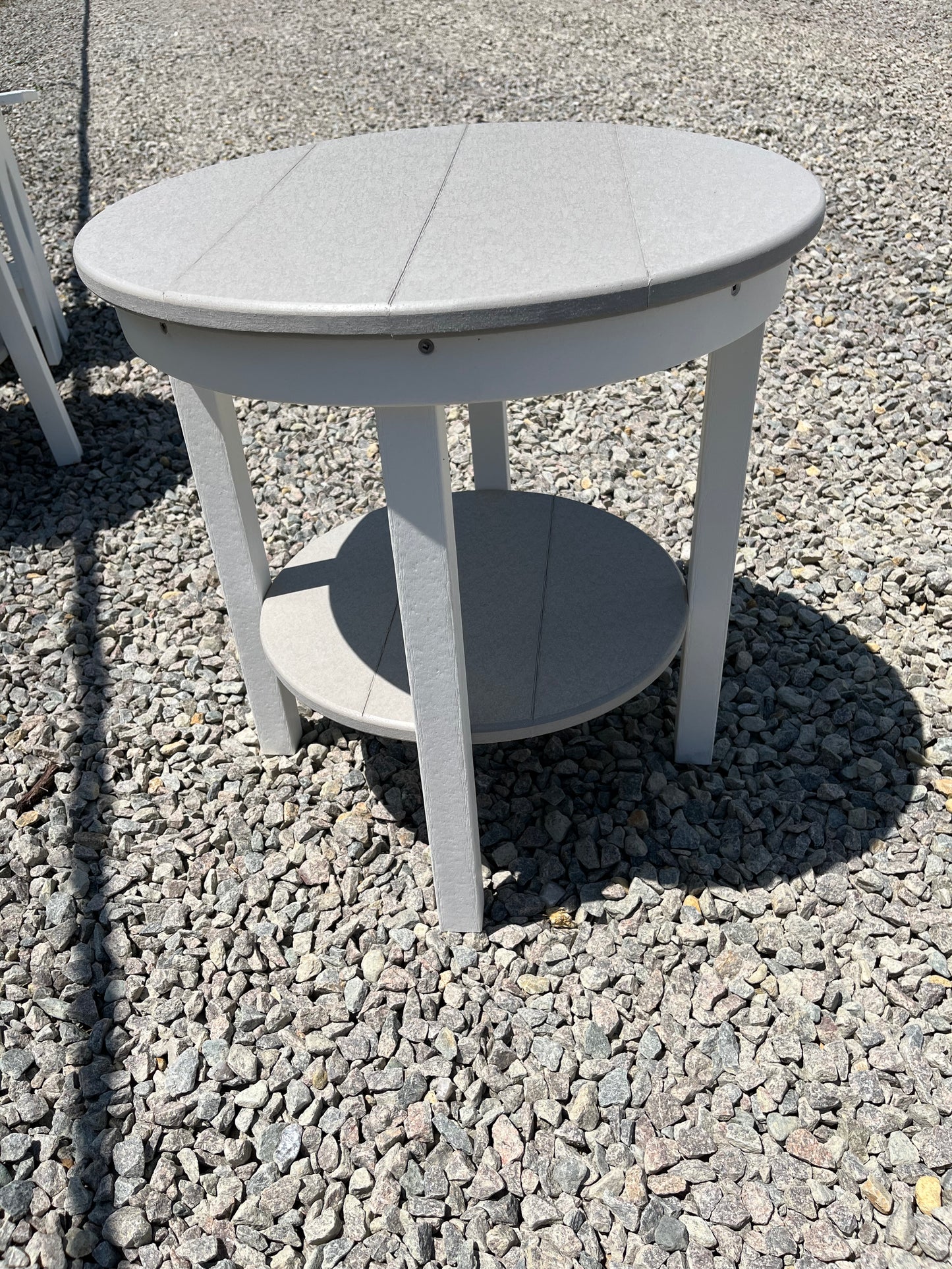 Tru180 20" Round End Table - Dining Ht