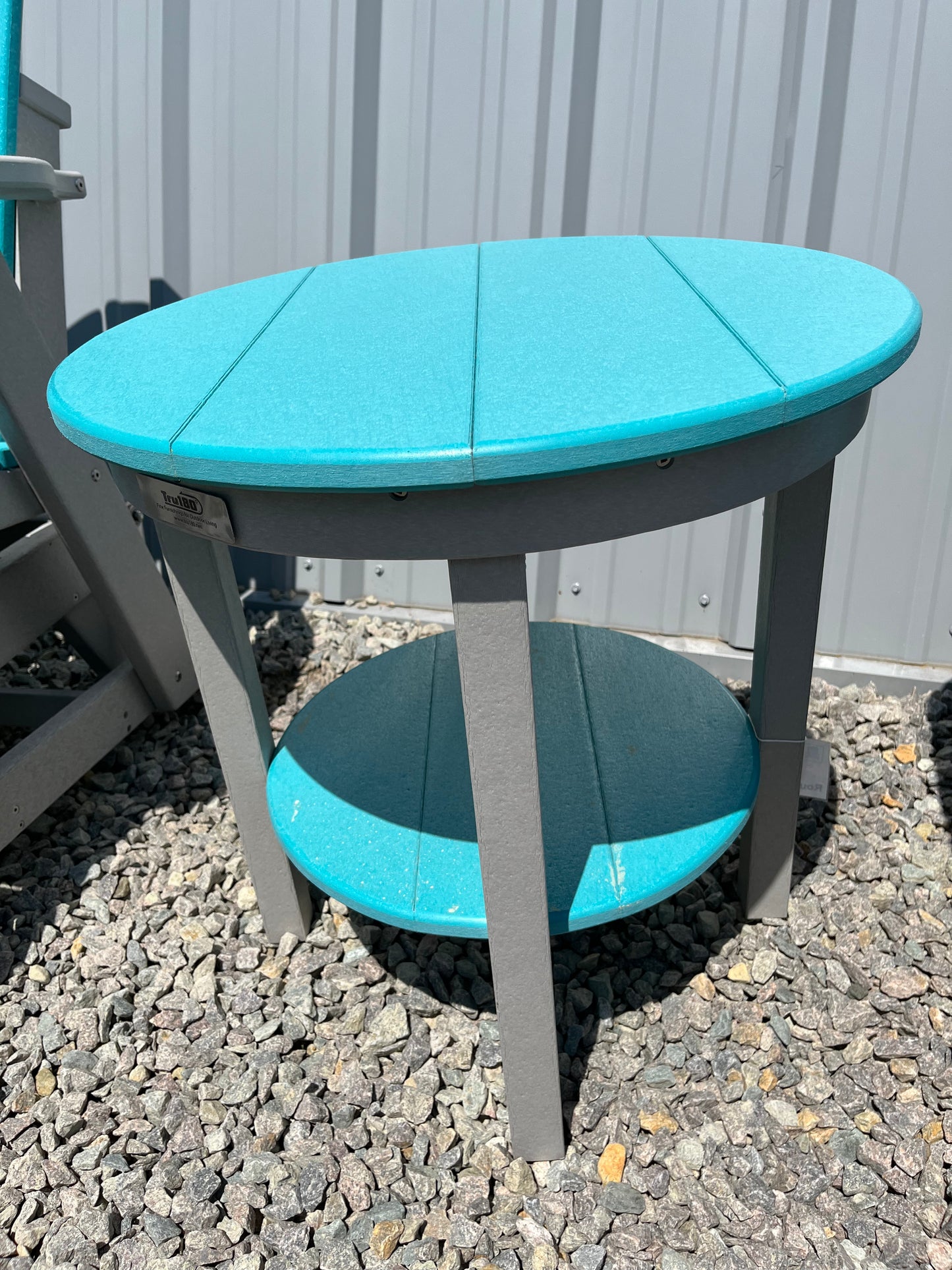 Tru180 20" Round End Table - Dining Ht