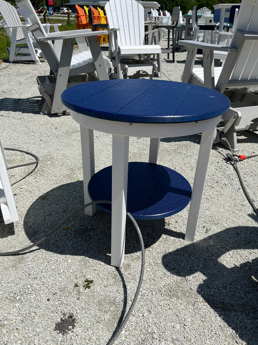 Tru180 20" Round End Table - Dining Ht