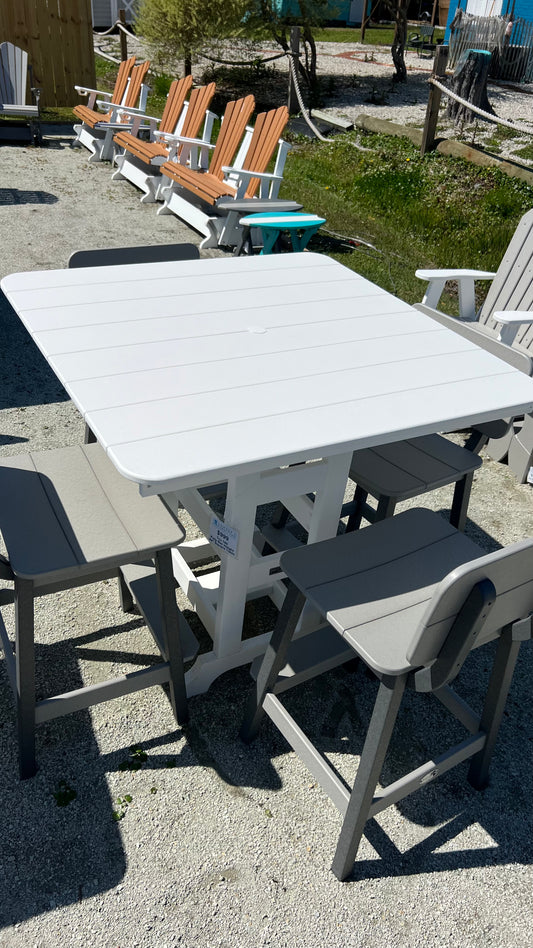 Tru180 Bar Height 44" Square Table