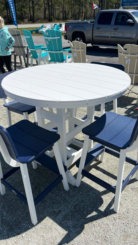 Tru180 Poly Bar Height 48" Round Table