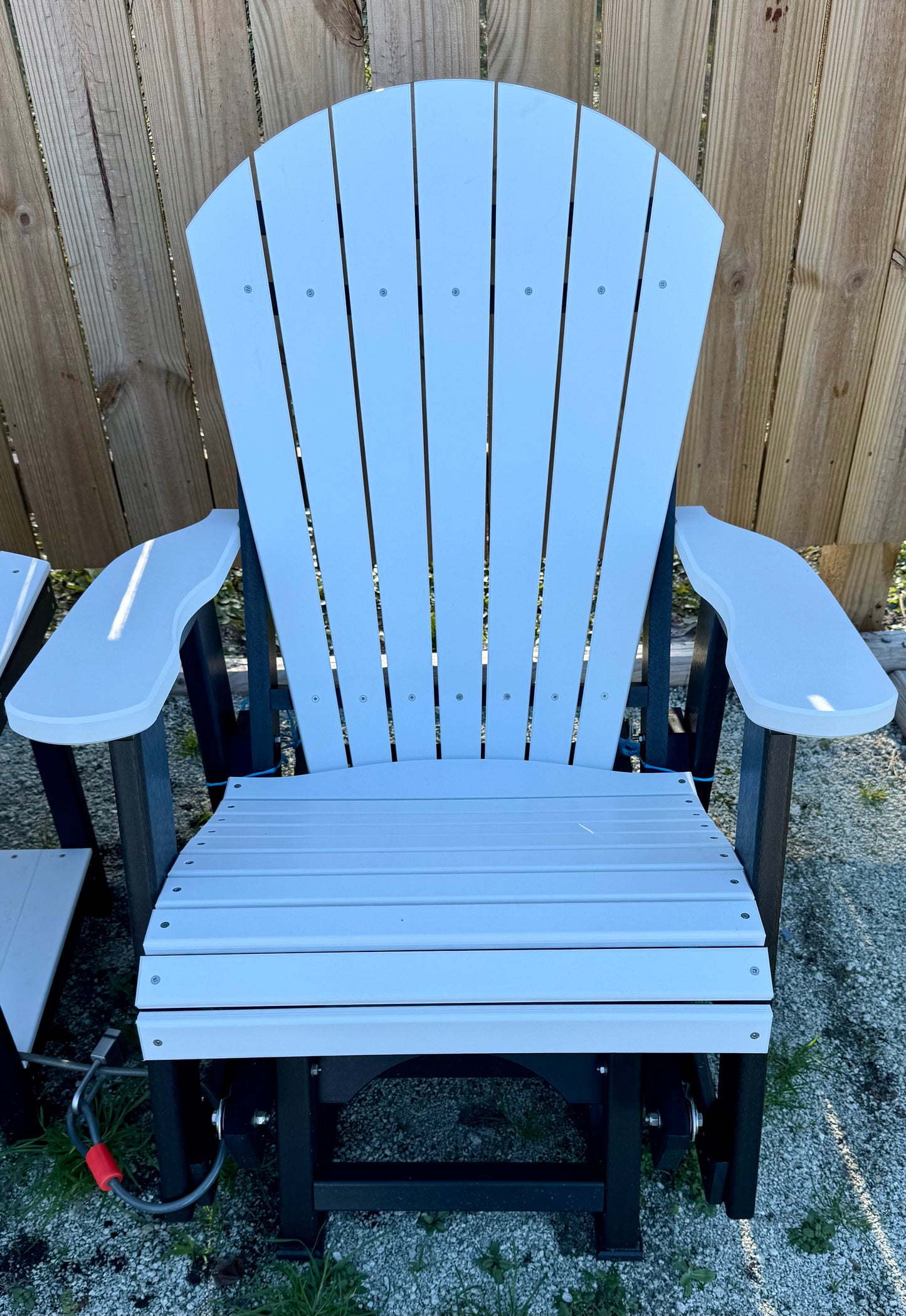 2-Backyard Adirondack 2' Gliders w/ End Table