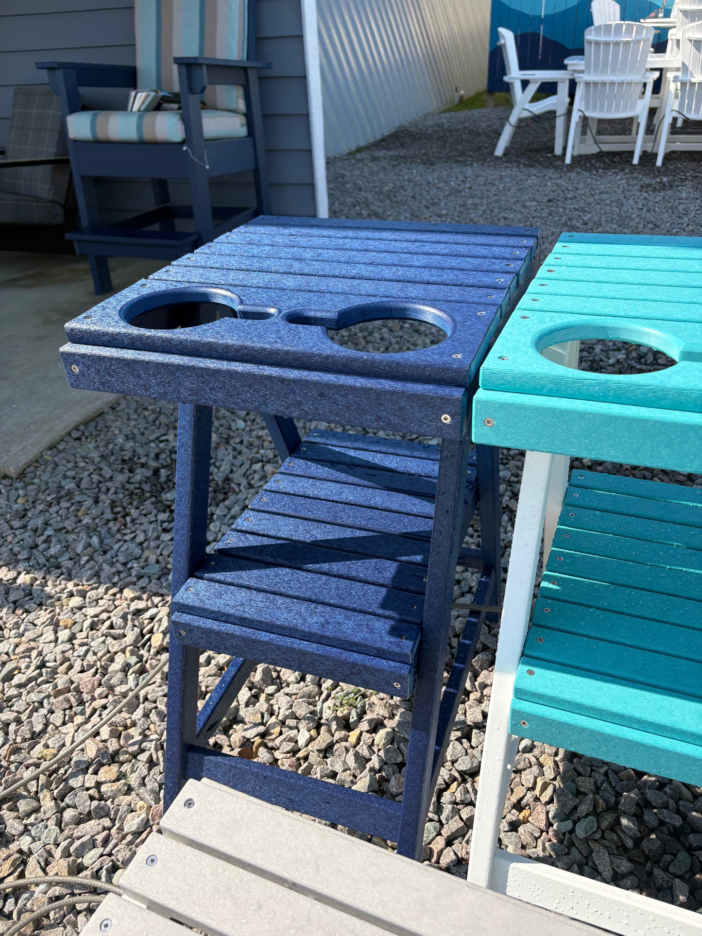Tru180 Cupholder end table - bar height