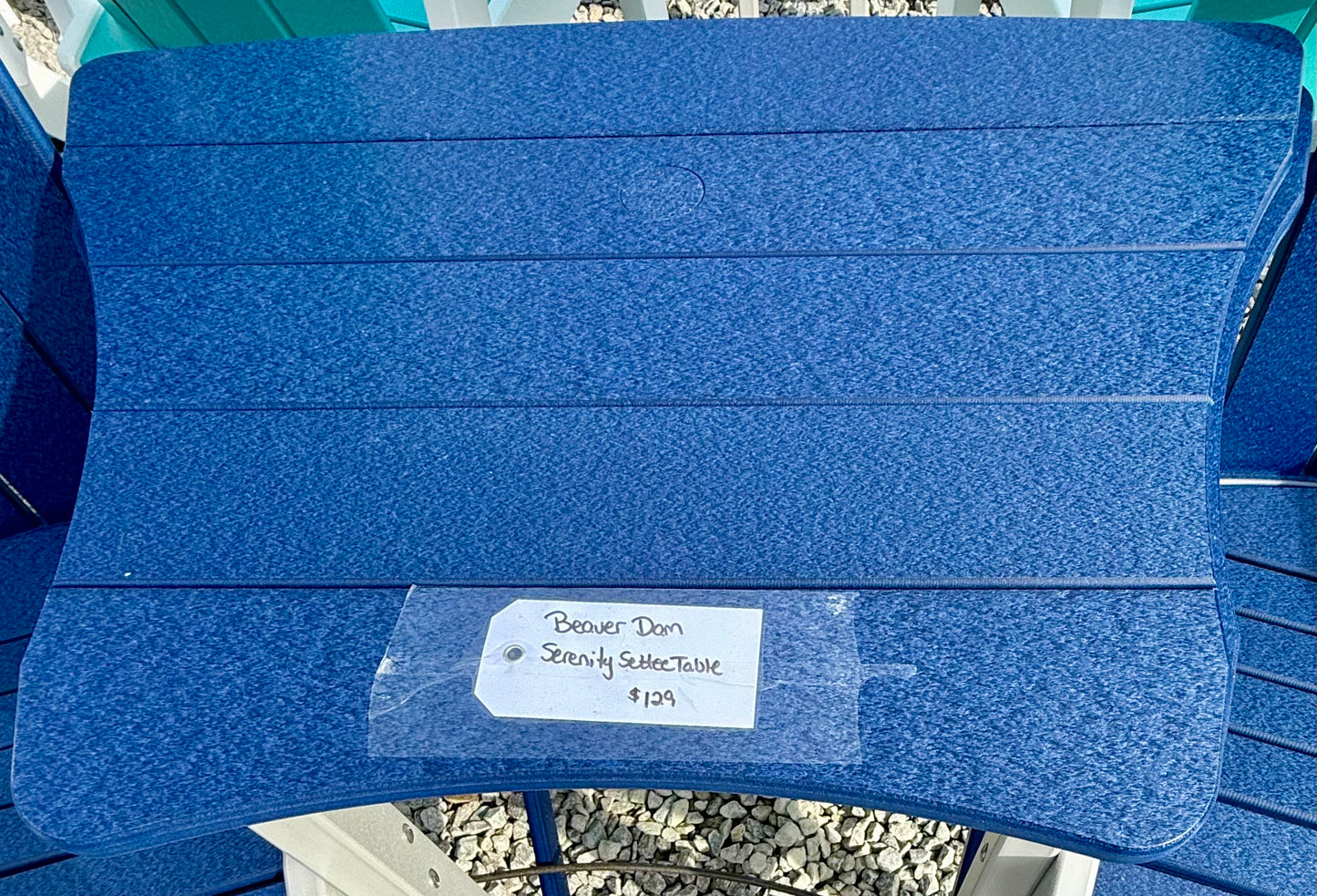 Beaver Dam Serenity Settee Table