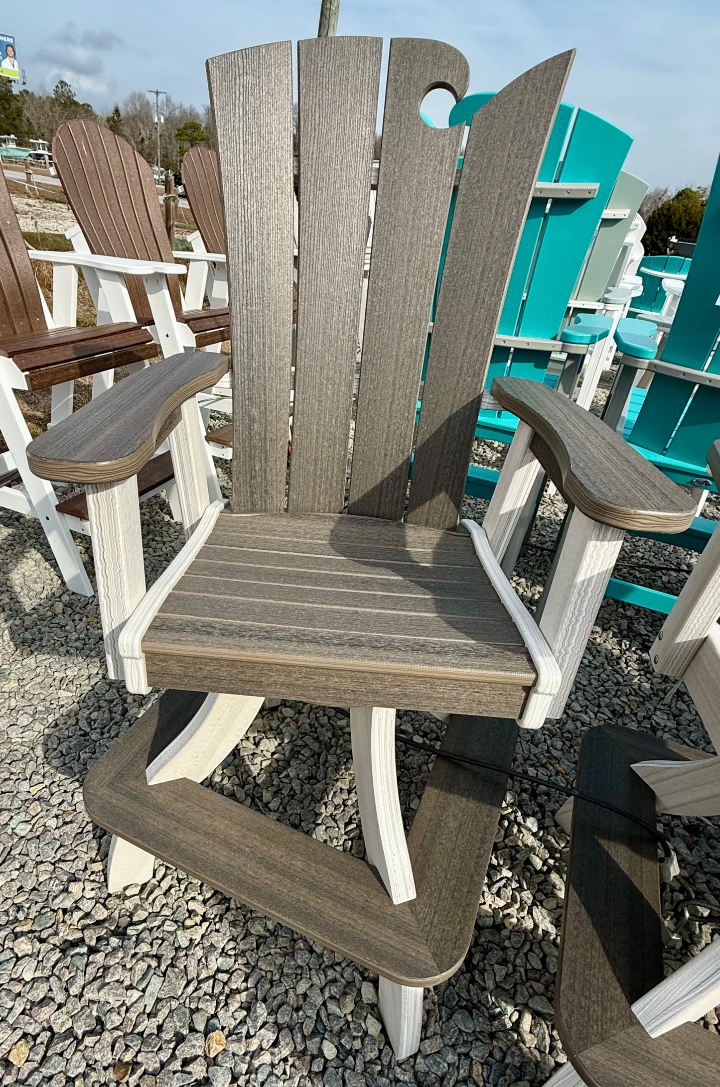 Beaver Dam OceanWavz Swivel Bar Chair