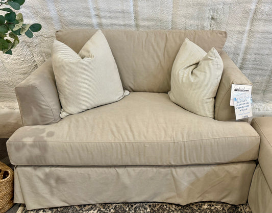 Bentley Slipcover Chair and A Half