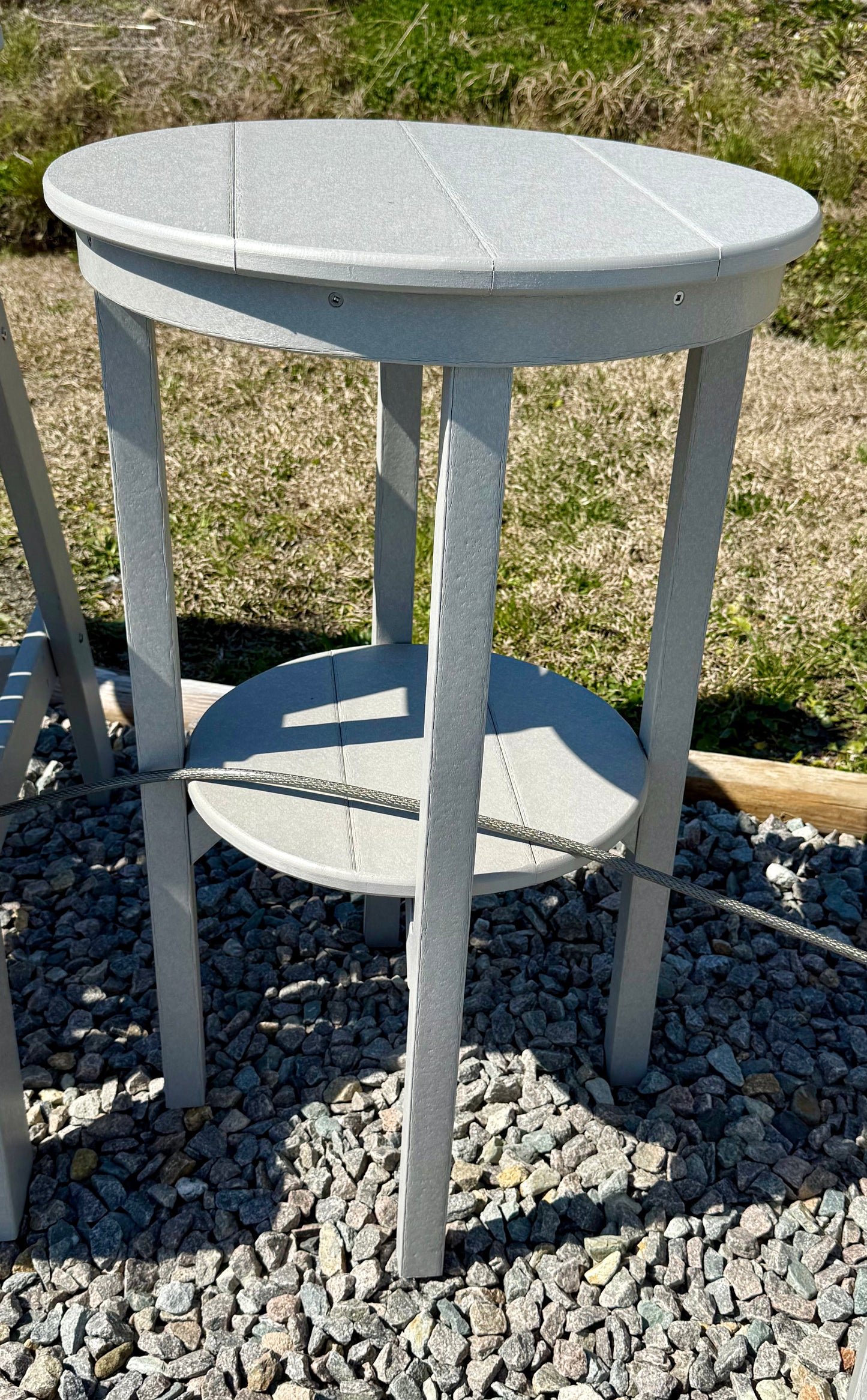 Tru180 20" Round End Table - Bar Ht.