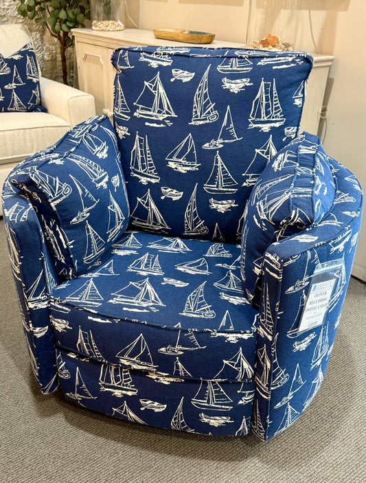 Oliver Reclining Swivel Chair