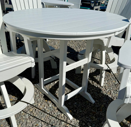 King Casual 48" Round Bar Prince Table