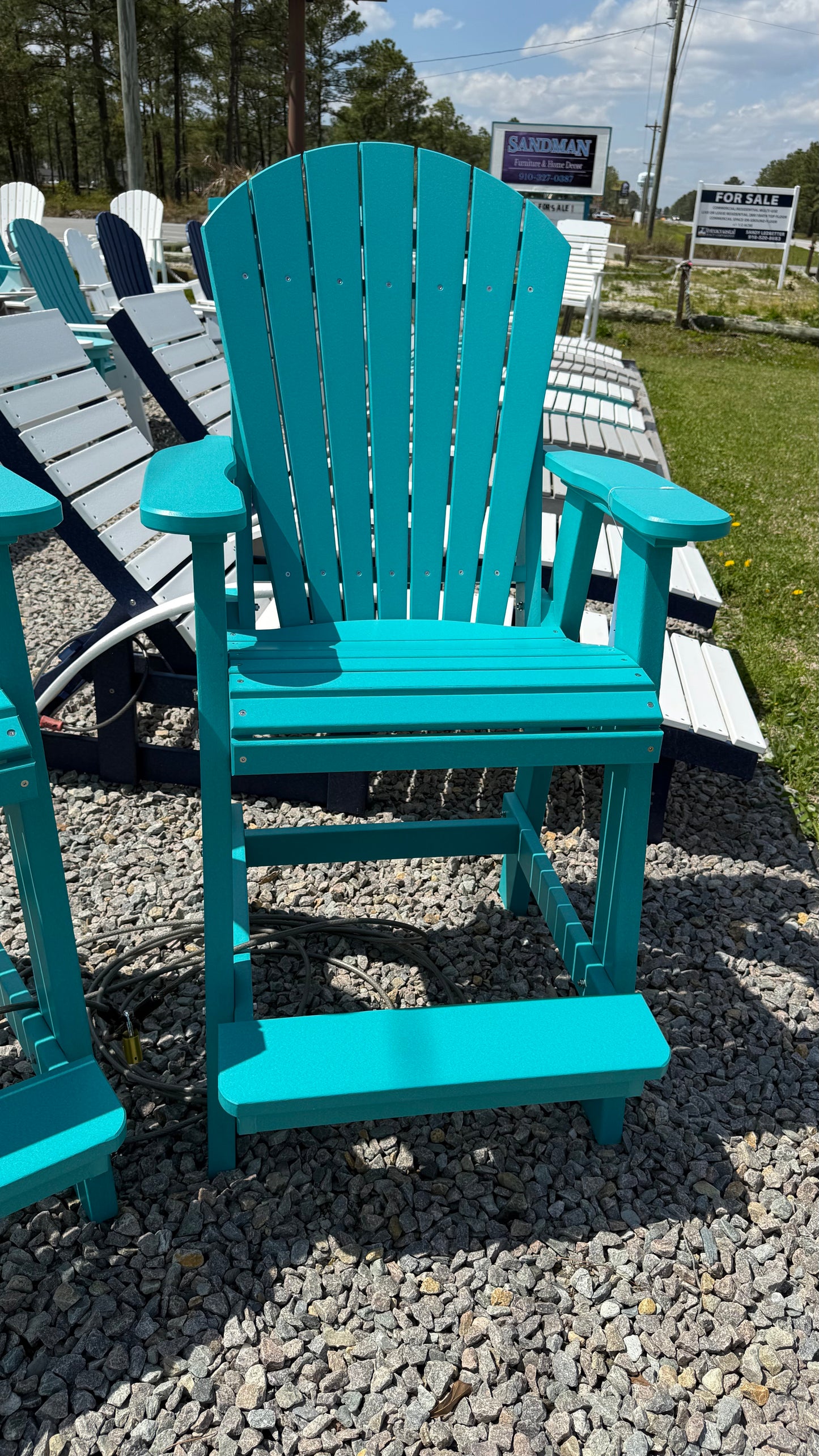 Backyard Adirondack Bar Chair