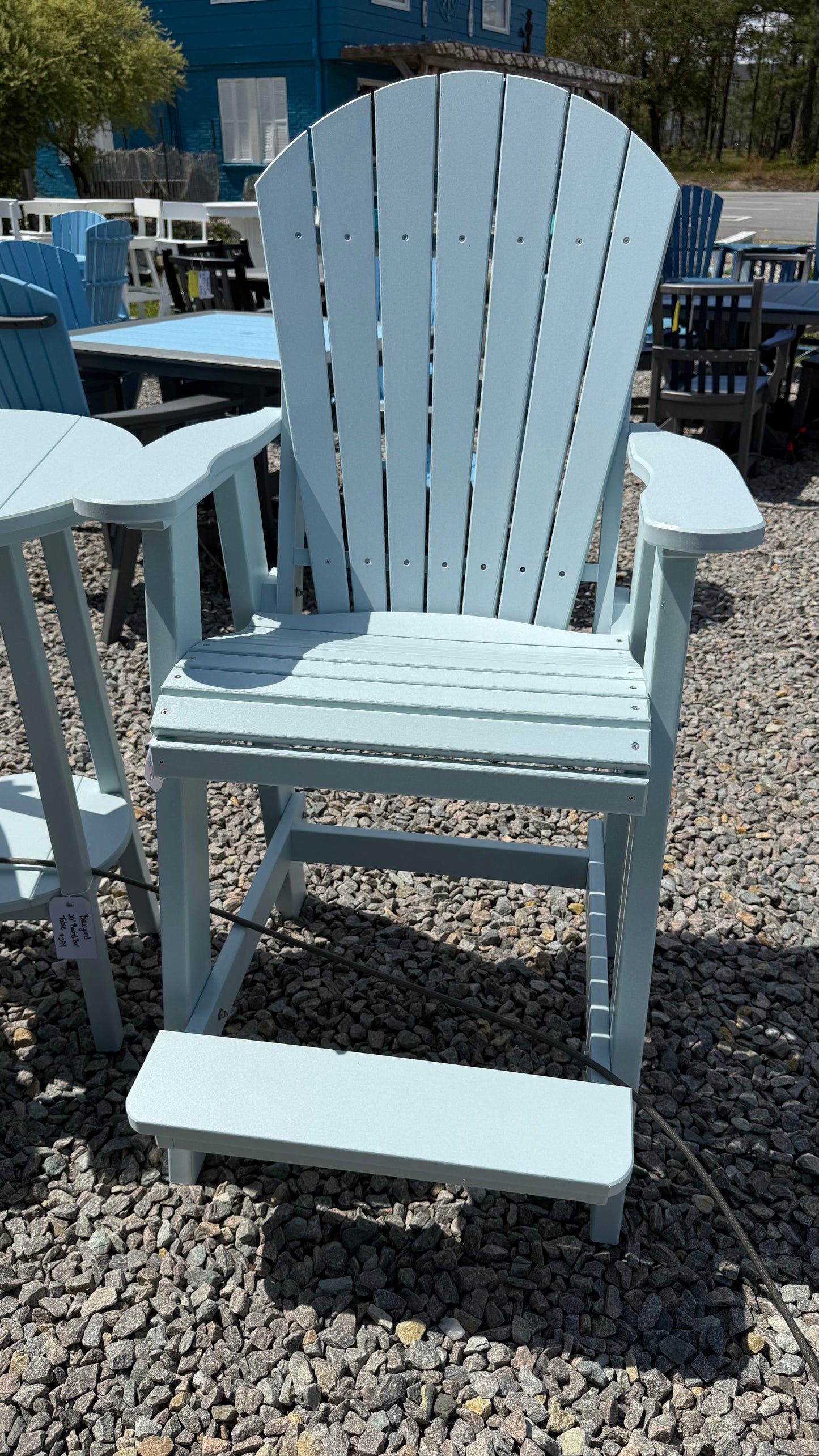 Backyard Adirondack Bar Chair