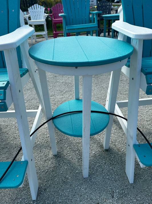 Tru180 20" Round End Table - Bar Ht.