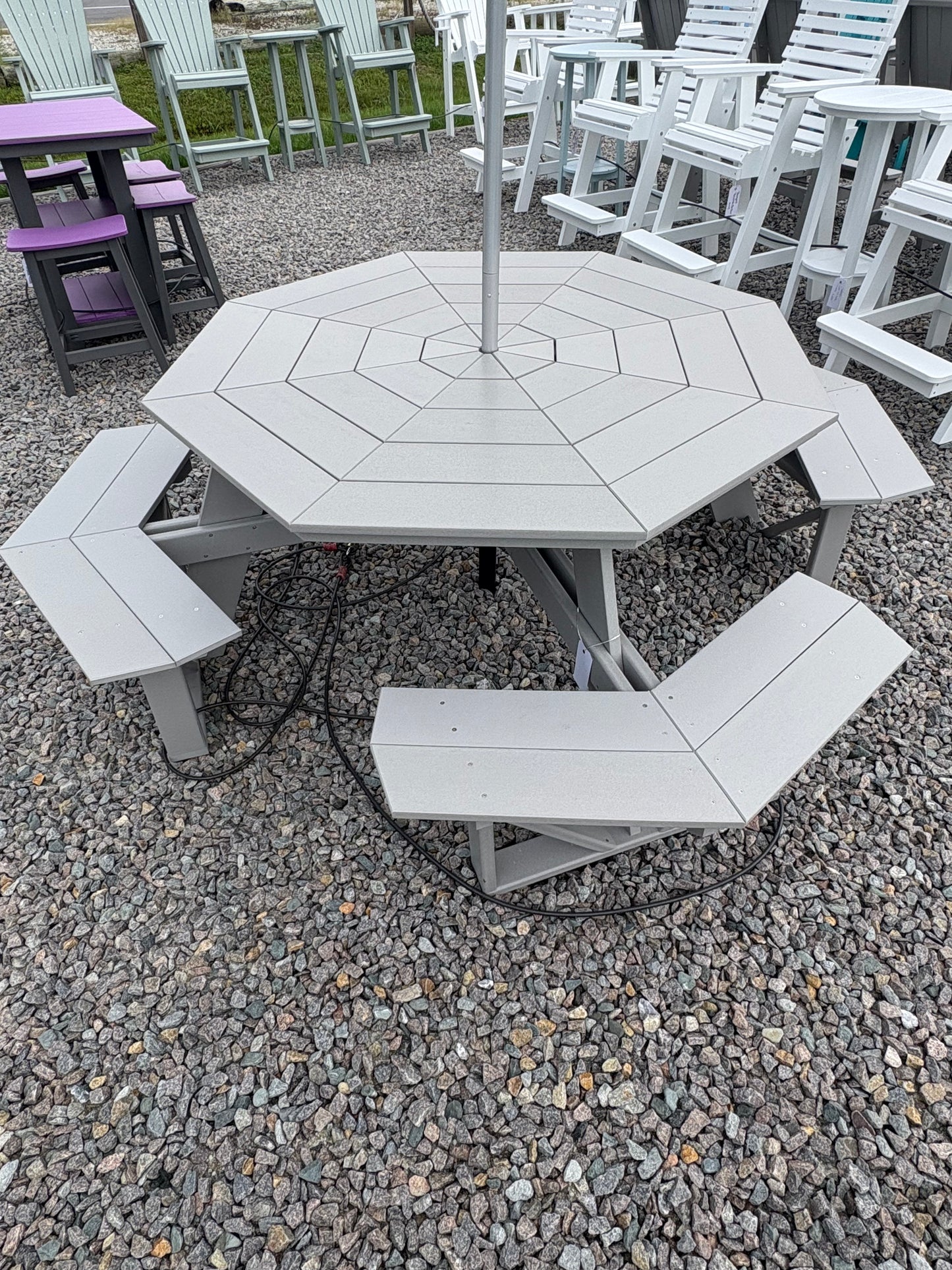 Backyard Octagon Table
