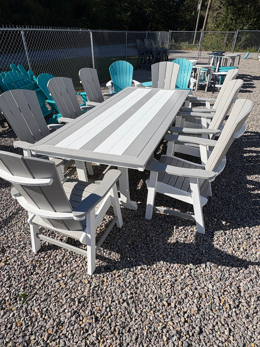 Beaver Dam Table w/8 Serenity Chairs