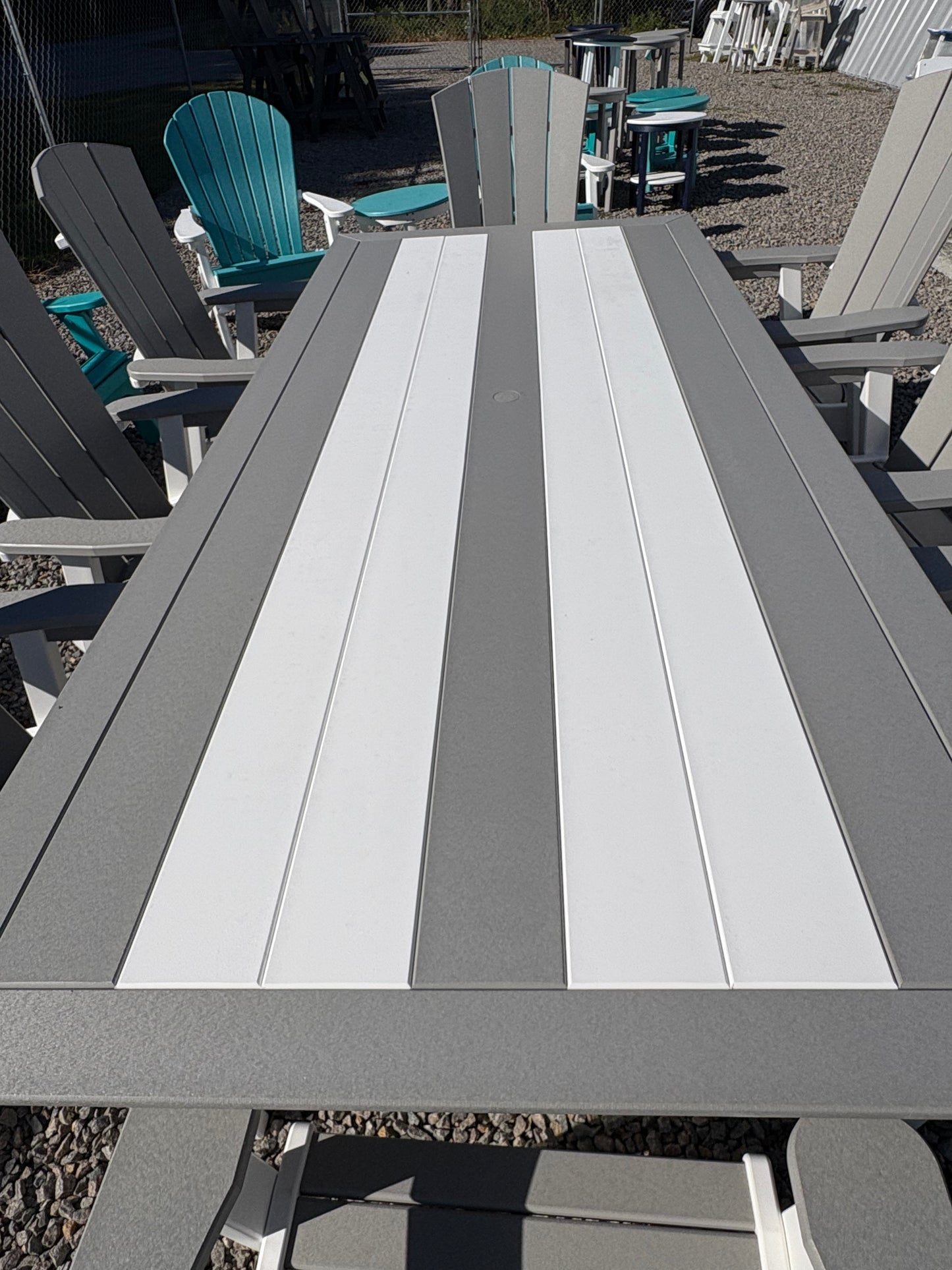 Beaver Dam Table w/8 Serenity Chairs