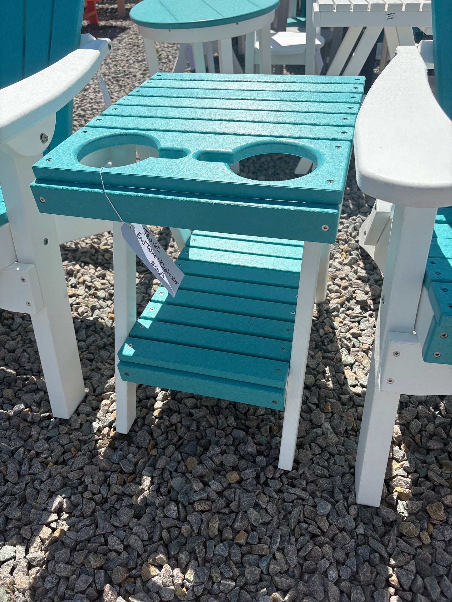 Tru180 End Table w/Cupholder