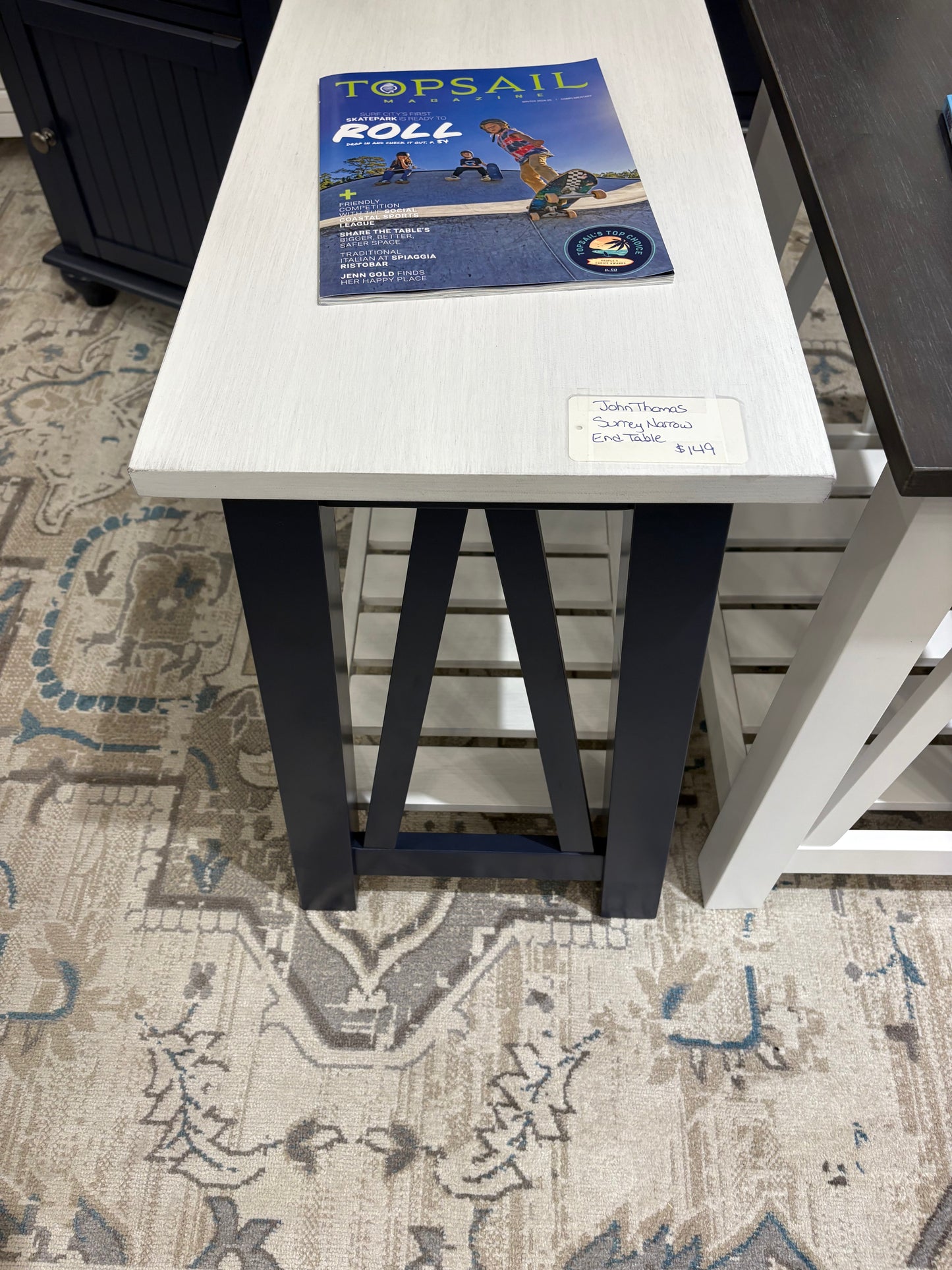 John Thomas Surrey Narrow End Table