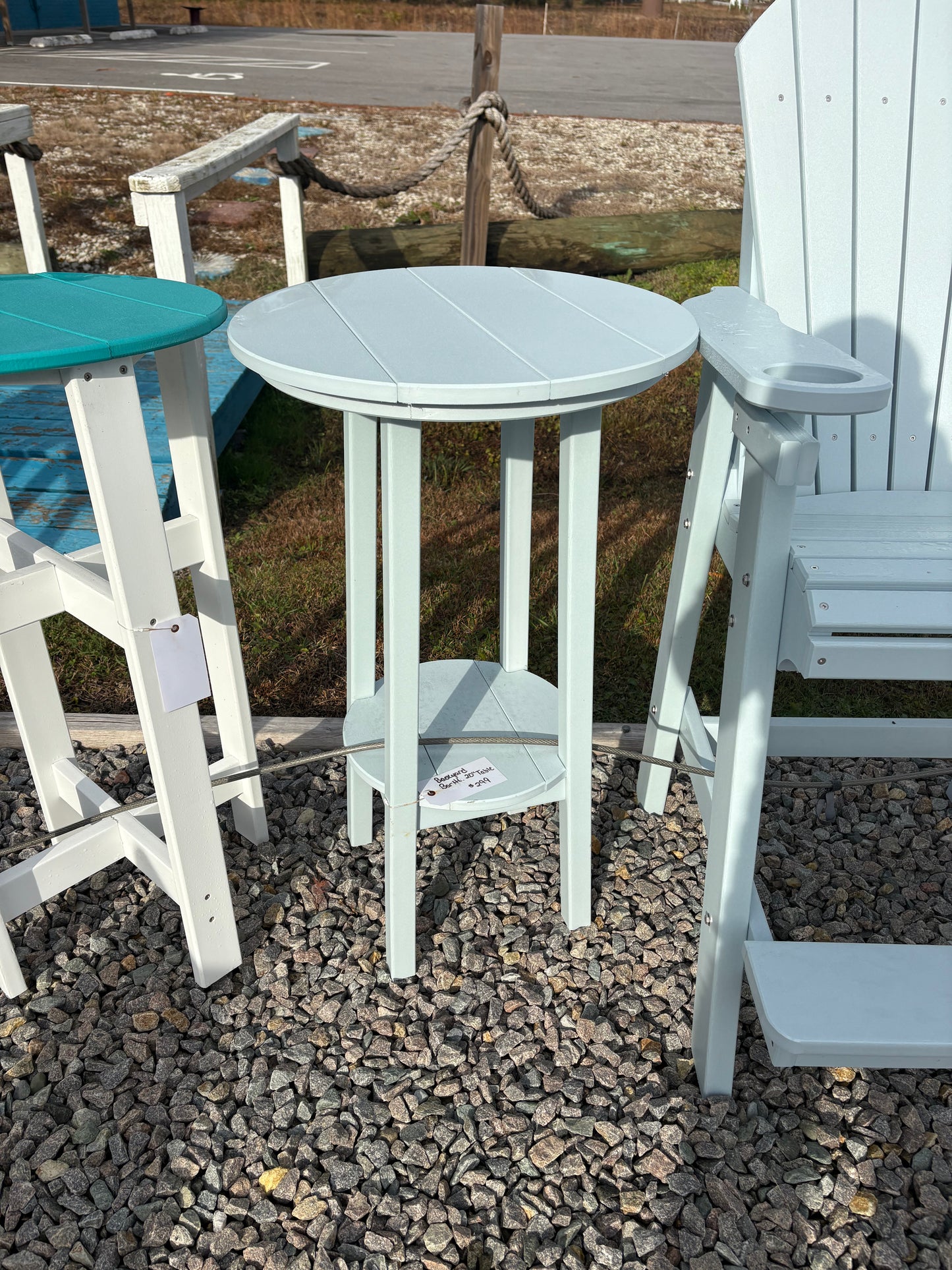 Backyard 20" Round Balcony Table