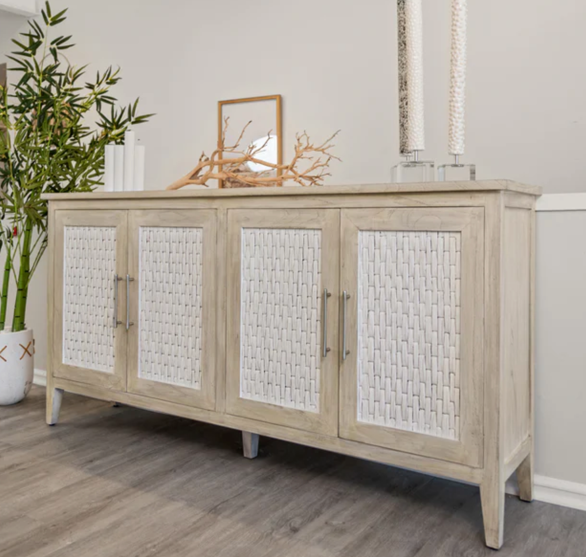 Sea Winds Tahiti 4-Door Credenza