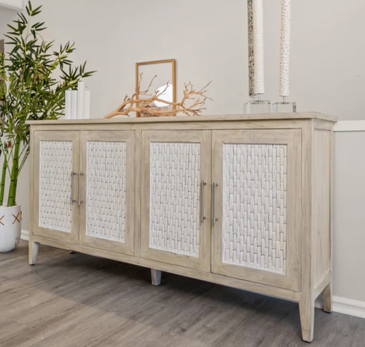 Sea Winds Tahiti 4-Door Credenza