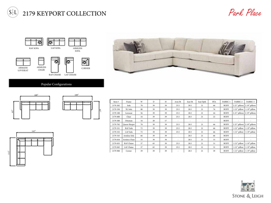 The Keyport Collection and The Keyport Slipcover Collection