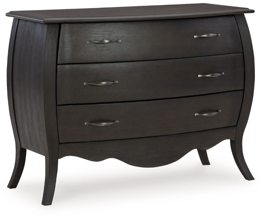 Coltner Black Accent Cabinet