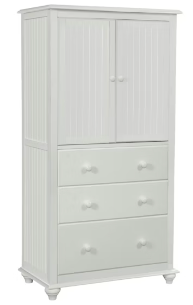 JT Cottage 3 Drawer Armoire