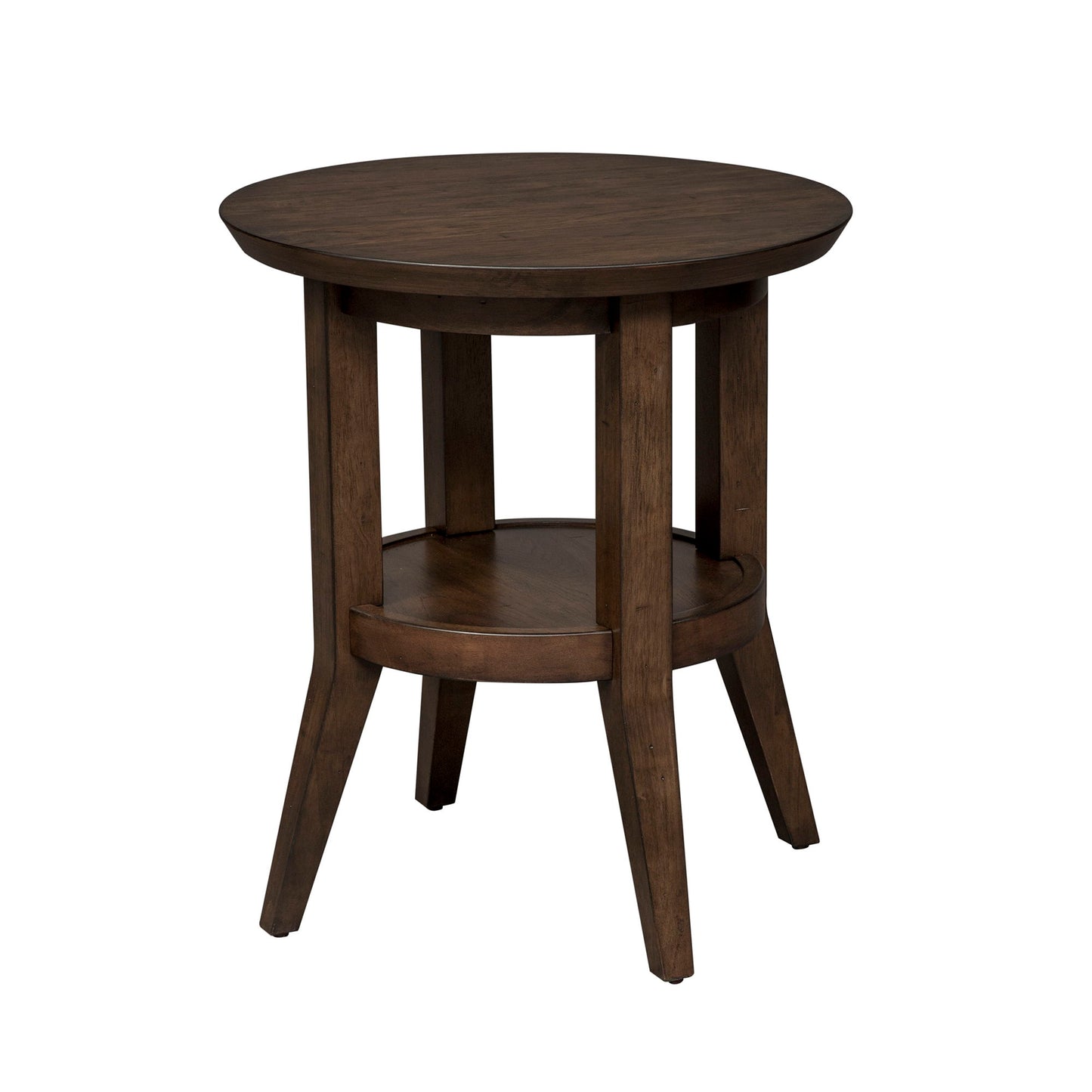 Ventura Blvd - 3 Piece Table Set (1 Cocktail Table 2 Round End Tables) - Dark Brown