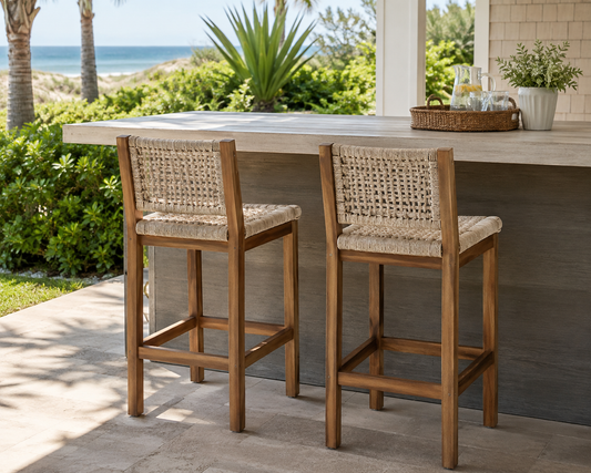 PARKS Collection - Acacia Counter Stool