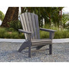 Polywood Nautical Curveback Adirondack Chair in Natural