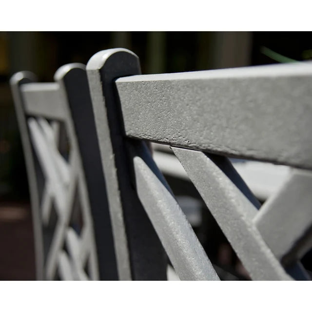 Polywood Chippendale Counter Side Chair in Natural