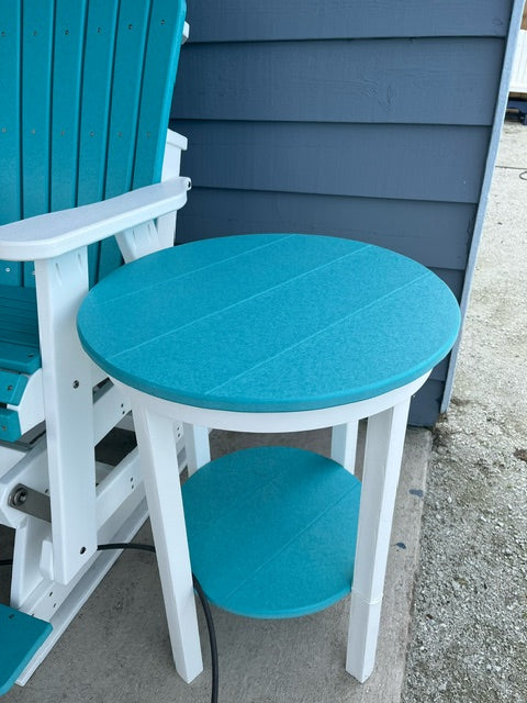 Tru180 20" Round End Table - Counter Ht