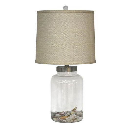 Shoreline Treasures Glass Table Lamp