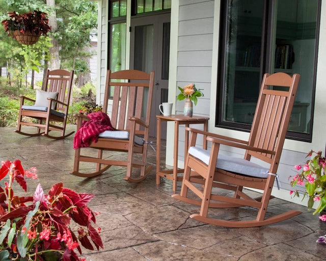 Polywood Presidential Rocking Chair in White