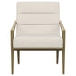 Kirra - Upholstered Metal Arm Accent Chair