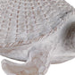 Decorative Figurine - White Resin Coastal Sea Turtle, 5 in.