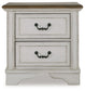 Blendon - Two-tone - Two Drawer Night Stand