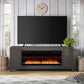 Fireplace TV Consoles - 78" Fireplace TV Console FTS - Dark Brown