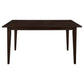 Gabriel - 5 Piece 59" Rectangular Dining Set - Cappuccino